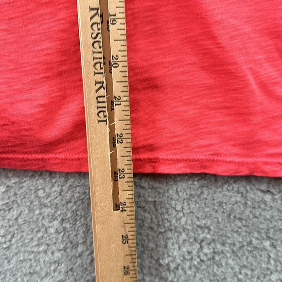 Lilly Pulitzer Long Sleeve T Shirt Pink Coral Pima Cotton XS - Picture 8 of 8